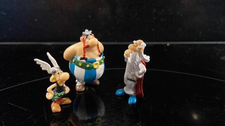 Uderzo 1999: Asterix en Obelix met Panoramix, Sieraden, Tassen en Uiterlijk, Piercings, Zo goed als nieuw, Staal, Ophalen of Verzenden
