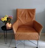 Montis Charly Leren Fauteuil, Huis en Inrichting, Gebruikt, Ophalen of Verzenden, 50 tot 75 cm, Leer