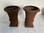 Landelijke Roestige Potten, Huis en Inrichting, Woonaccessoires | Vazen, Ophalen, Gebruikt, Overige kleuren, Aardewerk of Porselein