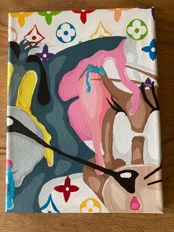 Tom en Jerry Handgeschilderd beschikbaar voor biedingen