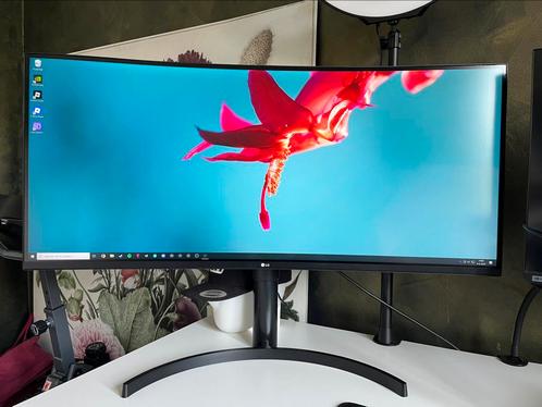 LG Ultra Wide QHD 35 inch 60W usb-c 100hz, Computers en Software, Monitoren, Zo goed als nieuw, 61 t/m 100 Hz, USB-C, Gaming, Curved