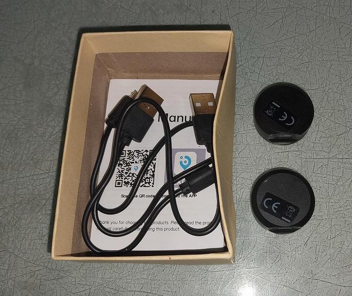 Slimme Tracker - Zo goed als nieuw! Gps ontvanger, Sieraden, Tassen en Uiterlijk, Activity trackers, Zo goed als nieuw, Zwart