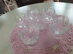 Bohemen Kristallen Cognac Glazen Set van 6, Antiek en Kunst, Antiek | Glas en Kristal, Ophalen