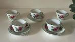 Antieke Meissen kop en schotels, Ophalen of Verzenden, Zo goed als nieuw, Porselein, Kop en/of schotel