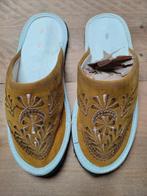 Handgemaakte slippers maat 37, Kleding | Dames, Schoenen, Nieuw, Verzenden