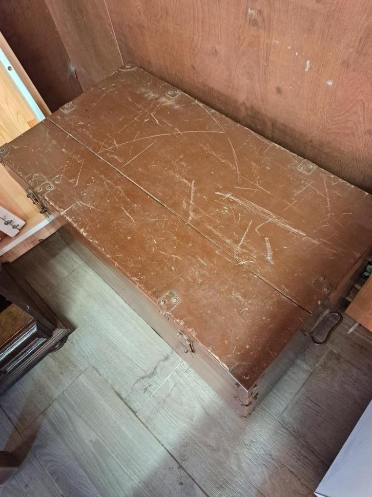 hele mooie vintage kist te koop. 1, Huis en Inrichting, Woonaccessoires | Kisten, Gebruikt, Ophalen