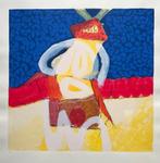 Zeefdruk Henk van Vessem, Antiek en Kunst, Kunst | Litho's en Zeefdrukken, Verzenden