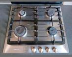 Miele gaskookplaat met elektrische vonk-ontsteking, Witgoed en Apparatuur, Kookplaten, Ophalen, Gebruikt, 4 kookzones, Inbouw