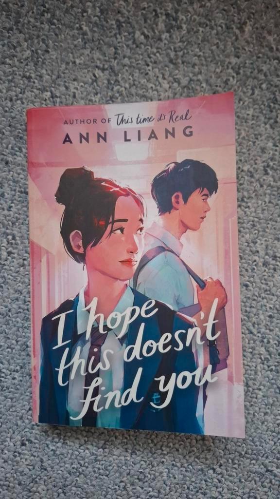 I hope this doesn't find you - Ann Liang (Engels), Boeken, Romans, Zo goed als nieuw, Ophalen of Verzenden