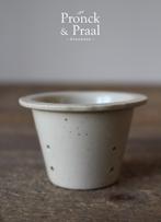 Oude Franse brocante gres kaasmal *Pronck & Praal*, Ophalen of Verzenden