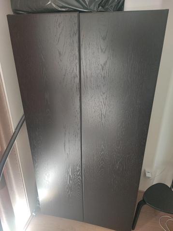 Eikenfineer kleidingkast 200x100x60 beschikbaar voor biedingen