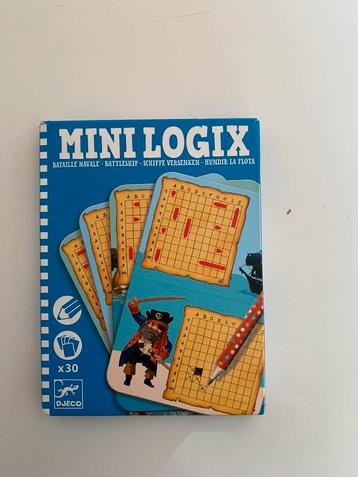 Minilogic zeeslag en Wie ben ik van Djeco beschikbaar voor biedingen