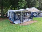 Hobby de Luxe met stalling tot mei 2026, Caravans en Kamperen, Kachel, Hobby, 60 kg, Treinzit