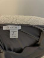 Amisu Grijze Bodysuit - Maat S, Kleding | Dames, T-shirts, Ophalen of Verzenden, Zo goed als nieuw, Korte mouw, Maat 36 (S)