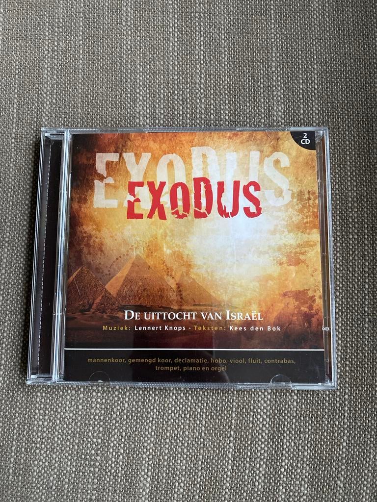 Exodus - De Uittocht van Israël 2 cd-box, Ophalen of Verzenden, Zo goed als nieuw, Koren of Klassiek, Boxset