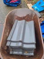 9 Lafarge sneldek dakpannen - Grijs, Doe-het-zelf en Verbouw, Dakpannen en Dakbedekking, Ophalen, Gebruikt, Steen of Klei, 15 m² of meer