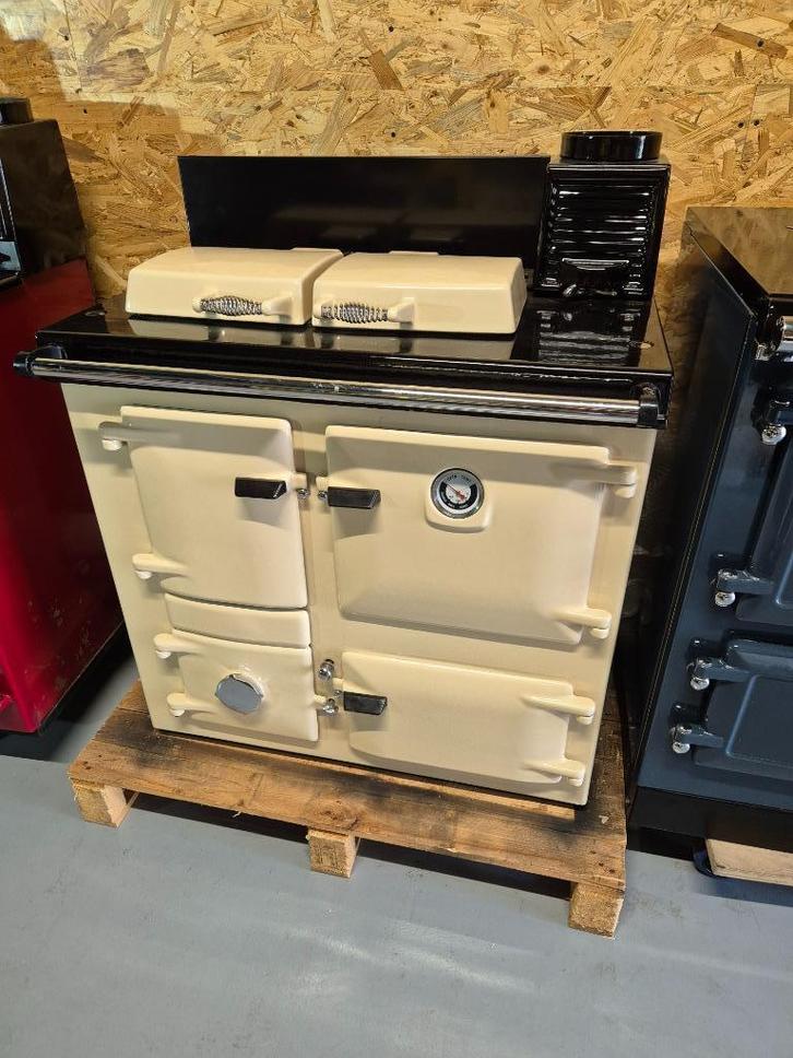 Rayburn Royal Creme | Houtgestookt fornuis | AGA | Refirbish, Witgoed en Apparatuur, Fornuizen, Zo goed als nieuw, Vrijstaand