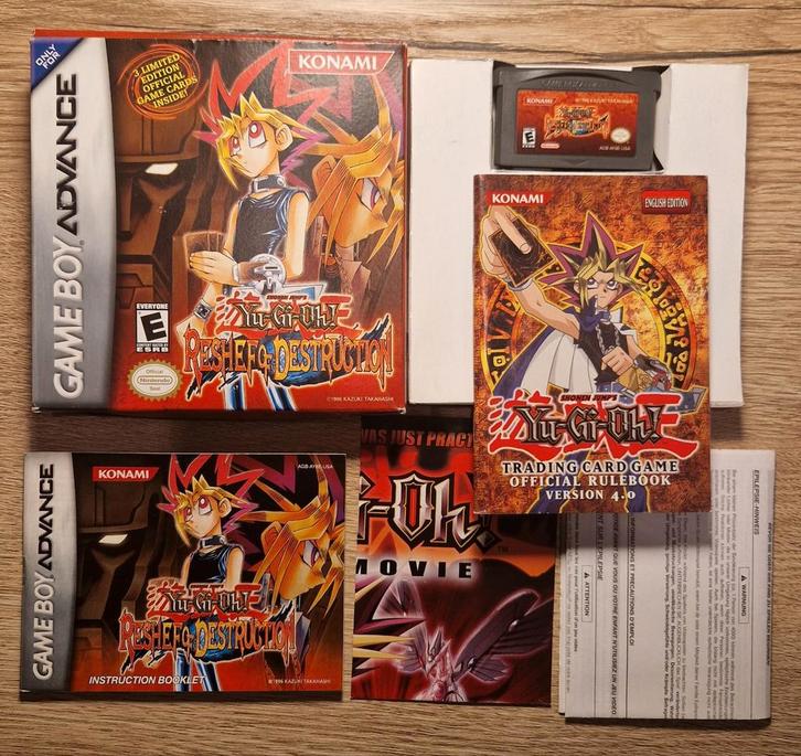Yu-Gi-Oh Reshef of Destruction GameBoy Advance compleet, Spelcomputers en Games, Games | Nintendo Game Boy, Zo goed als nieuw