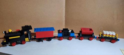 Lego gemotoriseerde locomotief trein en wagons 4,5 V volt, Kinderen en Baby's, Speelgoed | Duplo en Lego, Gebruikt, Lego, Complete set