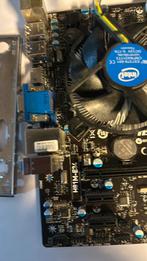 Moederbord mai h81 met cpu i3 4130 & 8 gb geheugen, Computers en Software, Moederborden, Ophalen of Verzenden, Zo goed als nieuw