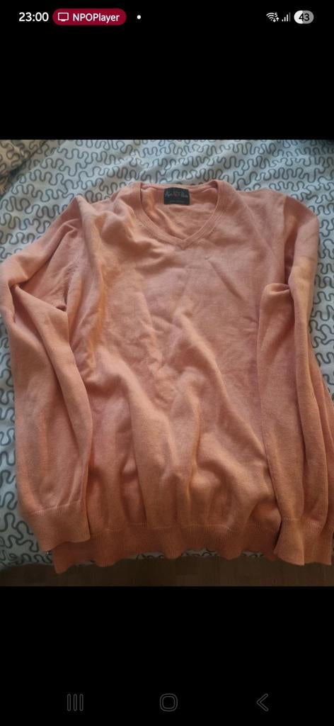 Dure Engels Kasjmier Trui - Maat XL, Ophalen of Verzenden, Maat 56/58 (XL), Oranje, Dure Engels