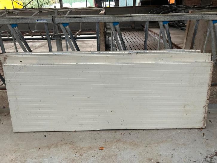 Gebruikte Sandwichpanelen - 4 stuks - Diverse Afmetingen, Doe-het-zelf en Verbouw, Platen en Panelen, Ophalen of Verzenden