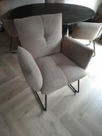 Zitmaxx Dante Eetkamerstoelen - Set van 6, Huis en Inrichting, Stoelen, Ophalen, Bruin, Zo goed als nieuw, Metaal