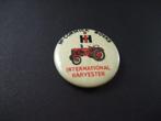 McCormick-Boeke International Harvester tractor, button, Verzamelen, Gebruikt, Ophalen of Verzenden, Overige onderwerpen