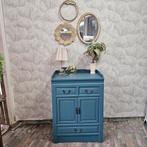 Leuk blauw/grijs kastje, Ophalen, Zo goed als nieuw