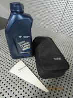 BMW tasje/ houder voor motorolie inclusief fles, Gebruikt, Ophalen of Verzenden, BMW