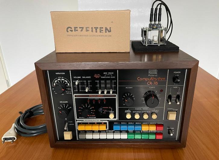 Roland CR-78 met Compusync-78 Midi Interface, Muziek en Instrumenten, Drumcomputers, Zo goed als nieuw, Roland, Ophalen