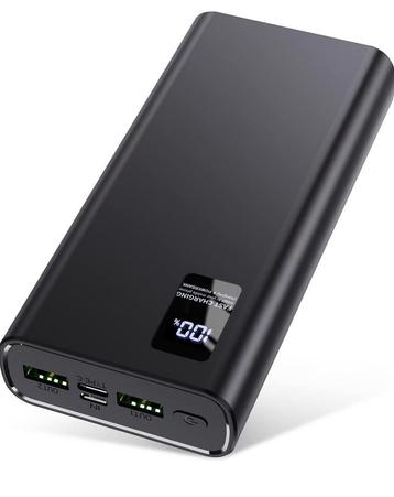 Powerbank 24.000 mAh met snellader & display – Nieuw in doos beschikbaar voor biedingen