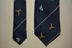 Jago Amsterdam, mooi stropdas met zeilschip/touw, Jago, Blauw, Ophalen of Verzenden, Zo goed als nieuw