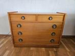 Mooi vintage ladekastje b95 x d42 x h72 cm, Ophalen, 5 laden of meer, Vintage, Mid-century, 50 tot 100 cm