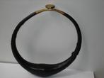 NIAS INDONESIA tribal art old ethnic jewelry brass cocoshell, Antiek en Kunst, Kunst | Niet-Westerse kunst, Ophalen of Verzenden