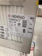 Henrad Compact All In radiator 600 hoog x 2000 breed type 21, 30 tot 80 cm, Radiator, Nieuw, 150 cm of meer