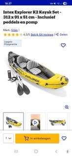 KAYAK Intex Explorer k2, Watersport en Boten, Ophalen of Verzenden, Zo goed als nieuw