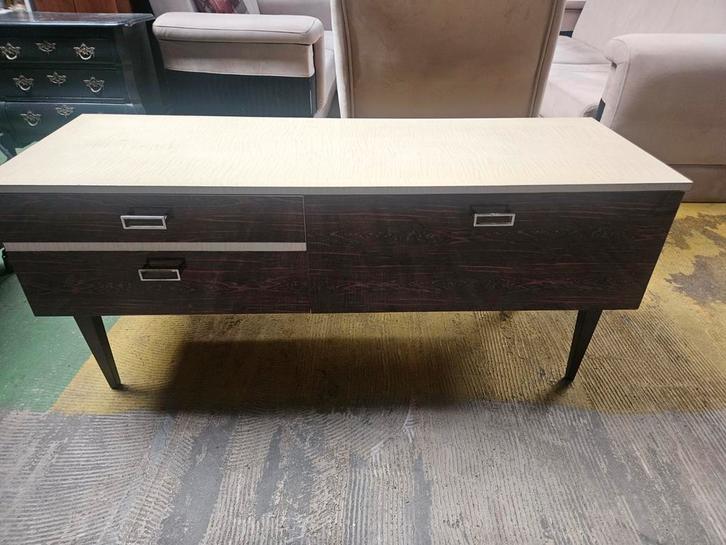 Vintage Dressoir met Lades, Huis en Inrichting, Kasten | Dressoirs, Gebruikt, 25 tot 50 cm, Ophalen of Verzenden