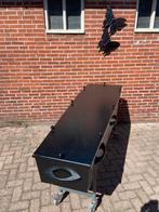 Satijnzwarte massief populieren uitvaartkist, Ophalen, Zo goed als nieuw, 200 cm of meer, Minder dan 50 cm