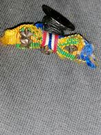 KNIL/WO2-Nederlands Indie lintjes knoopje, Verzamelen, Ophalen of Verzenden, Landmacht, Nederland, Lintje, Medaille of Wings