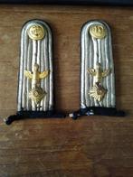 Setje Kriegsmarine kustartillerie emblemen WO2, Ophalen of Verzenden, Marine, Duitsland, Embleem of Badge