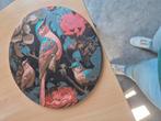 ronde schilderij, Antiek en Kunst, Kunst | Schilderijen | Abstract, Ophalen of Verzenden