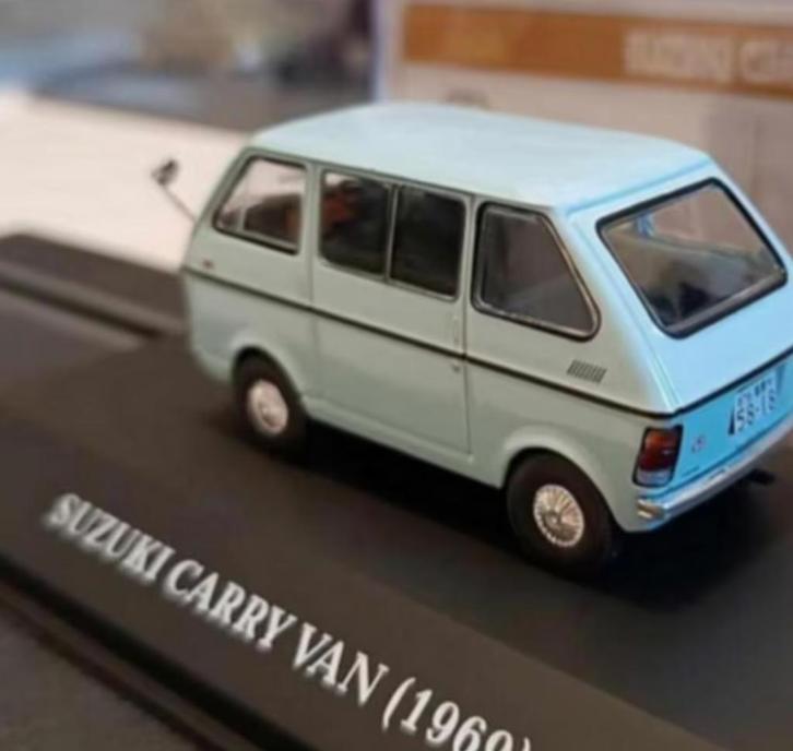 Suzuki Carry Van 1969 schaal 1/43 MICRO d'antan auto's # 73, Hobby en Vrije tijd, Modelauto's | 1:43, Nieuw, Auto, Overige merken