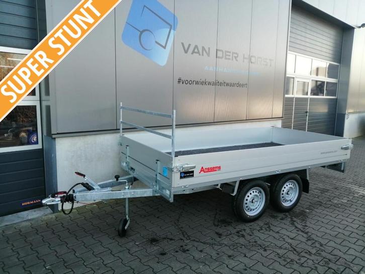 DEMO VERKOOP - Anssems PLTT plateauwagen 305x150 cm, Auto diversen, Aanhangers en Bagagewagens, Nieuw