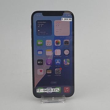 iPhone 12 64GB Midnight beschikbaar voor biedingen