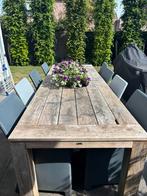 Teak houten tafel, Ophalen, Gebruikt, Rechthoekig, Hout