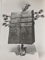 Persfoto Icarus Loek Bos, jaren 70/90, Antiek en Kunst, Kunst | Beelden en Houtsnijwerken, Ophalen of Verzenden