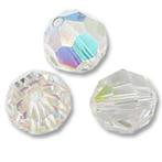 Swarovski 5000 Crystal AB 6mm Per Stuk € 0,45, Ophalen of Verzenden, Nieuw, Kraal