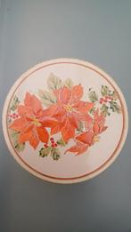 6 Otagiri Laquerware Onderzetters Kerststerren in Doos, Ophalen of Verzenden, Gebruikt, Rond