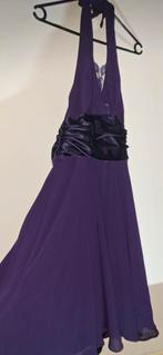 Halterjurk gala gelegenheidsjurk maat 42, Kleding | Dames, Galajurk, Zwart, Maat 42/44 (L), Ophalen of Verzenden